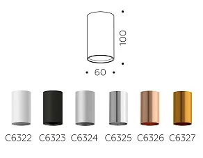 Накладной светильник Ambrella Light C C6322