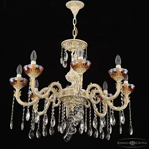 Подвесная люстра Bohemia Ivele Crystal AL7901 AL79101/8/250 A WMG P Shampan/M-1G
