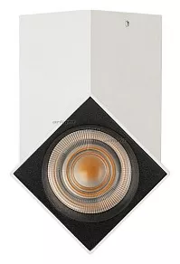 Накладной светильник Arlight SP-TWIST-SURFACE-S60x60-12W Warm3000 (WH-BK, 30 deg) 026467