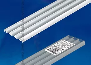 Профиль накладной Uniel UFE-A08 SILVER 200 POLYBAG UL-00000602
