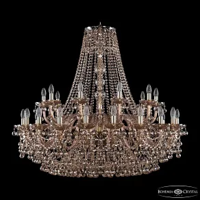 Подвесная люстра Bohemia Ivele Crystal 1409 1409/20+10/400 G M721
