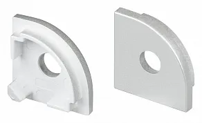 Набор заглушек для профиля с отверстием Arlight ROUND 053564