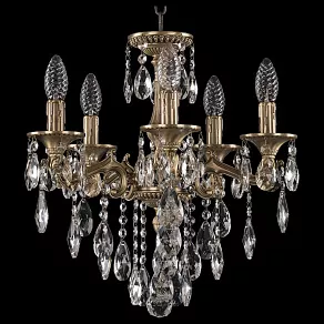 Подвесная люстра Bohemia Ivele Crystal 7302 73102/5/125 B FP