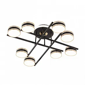 Потолочная люстра Arte Milano Ferrara-71040 278599/8 BK