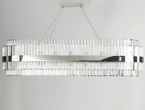 Подвесной светильник Newport 10240 10242/120 oval nickel