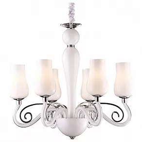 Подвесная люстра Arte Lamp Biancaneve A8110LM-6WH