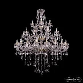 Подвесная люстра Bohemia Ivele Crystal 1415 1415/20+10+5/530/3d G