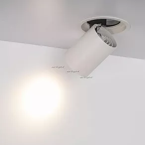 Встраиваемый светильник на штанге Arlight LGD-PULL-R100-10W Day4000 (WH, 20 deg) 026191