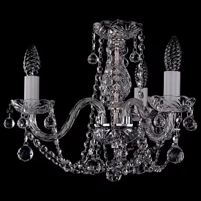 Подвесная люстра Bohemia Ivele Crystal 1402 1402/3/141/Ni/Balls