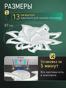 Потолочная люстра Natali Kovaltseva  LED SMART 84024