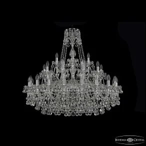 Подвесная люстра Bohemia Ivele Crystal 1409 1409/20+10+5/360 Ni