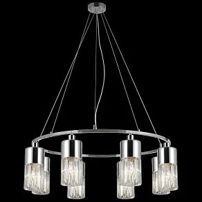 Подвесная люстра ILLUMICO  IL0113-8P-79 CR