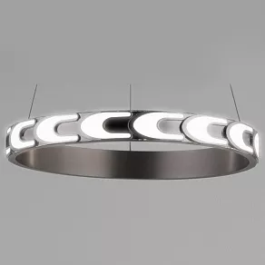 Подвесной светильник Eurosvet Chain 90163/1 сатин-никель 35W