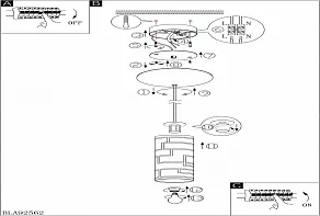 Подвесной светильник Eglo ПРОМО Bayman 92562