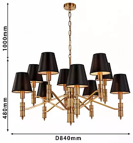 Подвесная люстра Favourite Flagship 2933-10P