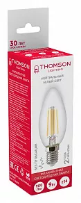 Лампа светодиодная Thomson Filament Candle E14 9Вт 4500K TH-B2070