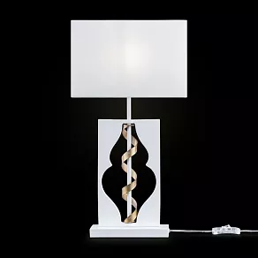 Настольная лампа декоративная Maytoni Intreccio ARM010-11-W