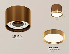 Накладной светильник Ambrella XS XS8117001