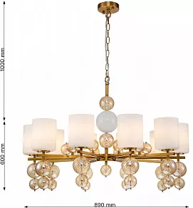 Подвесная люстра Favourite Ether 2998-10P