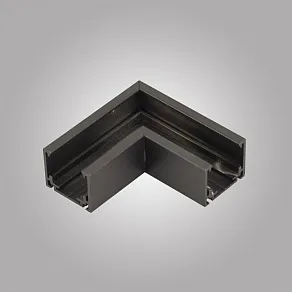 Соединитель угловой внешний для треков накладных AM-Group  MAGNET AM503 BK