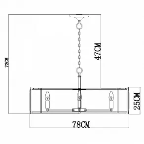 Подвесной светильник Divinare Ostin 1100/02 SP-8