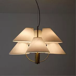 Подвесная люстра Arte Lamp Rondo A4086LM-6AB