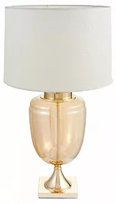 Настольная лампа декоративная LUMINA DECO Olimpia LDT 304 F.GD+WT