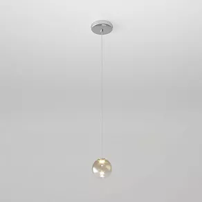 Подвесной светильник Eurosvet Wonder 50234/1 LED янтарный