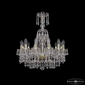 Подвесная люстра Bohemia Ivele Crystal 1403 1403/12/195/XL-65 G
