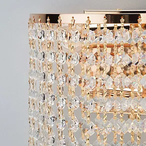 Бра Eurosvet Cinila 3102/2 золото/прозрачный хрусталь Strotskis