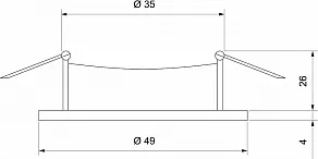 Встраиваемый светильник Elektrostandard Gridi 9903 LED