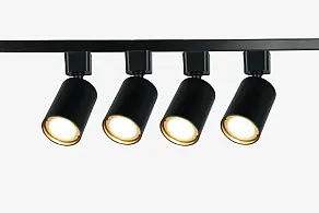 Комплект трековый Эра  TR70-SET4-GU10-BK