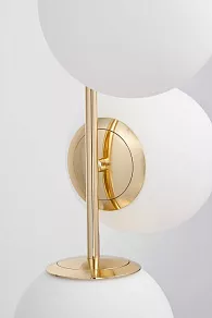 Подвесная люстра LUMINA DECO  LDP 6041-4 GD