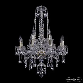 Подвесная люстра Bohemia Ivele Crystal 1415 1415/8+4/200/h-75 G