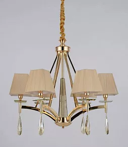 Подвесная люстра LUMINA DECO Valentina LDP 1240-6 GD