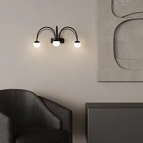 Бра Eurosvet Ragno 90031/3 черный