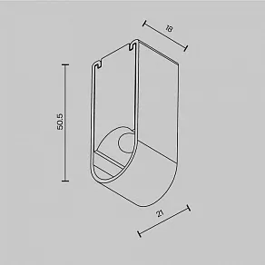 Крепление Maytoni Accessories for system Axity CA010SM-BS