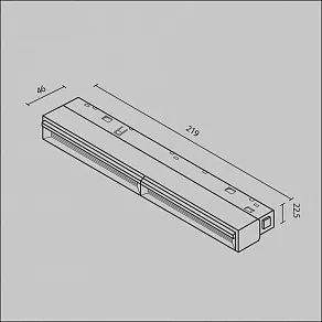 Встраиваемый светильник Maytoni Parete TR106-2-12W4K-B