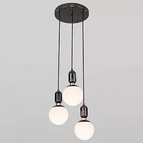 Подвесной светильник Eurosvet Bubble 50151/3 черный жемчуг