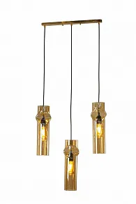 Подвесная люстра AM-Group AM357 AM357-3AMBER