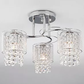 Люстра на штанге Eurosvet Bonnie 30137/3 хром