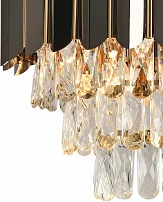 Подвесная люстра Natali Kovaltseva Darian II DARIAN II 81448/5C GOLD BLACK