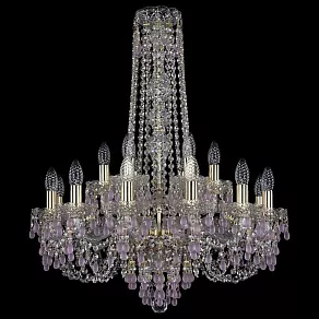 Подвесная люстра Bohemia Art Classic 11.24 11.24.12+6.220.h-80.Gd.V7010
