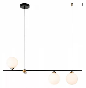 Подвесной светильник Indigo Opaco 11015/3P Black