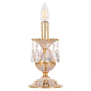 Настольная лампа декоративная Bohemia Ivele Crystal AL77 AL77500L/1-23 GW