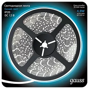 Лента светодиодная Gauss Gauss 312000505