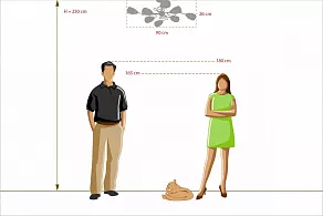 Потолочная люстра De City Олимпия 638012808