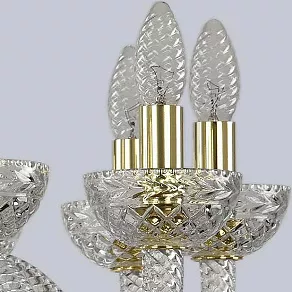 Подвесная люстра Bohemia Ivele Crystal Ivele Crystal 3 1310/10/195 G Cl/Clear/M-1F