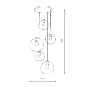 Подвесная люстра Nowodvorski Vetro 7642