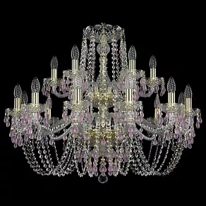 Подвесная люстра Bohemia Art Classic 11.24 11.24.12+6.300.2d.Gd.V7010